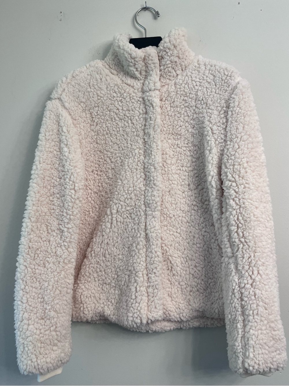 Thread & Supply Cozy Cream Teddy Fleece Jacket- NWOT